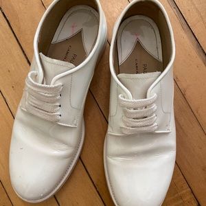 Paul Andrew x Carolina Herrera White Oxfords.
